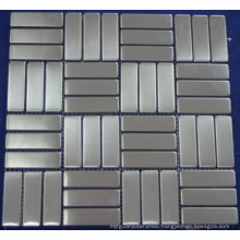 Silver Stainless Steel Metal Mosaic Wall Tile (SM218)